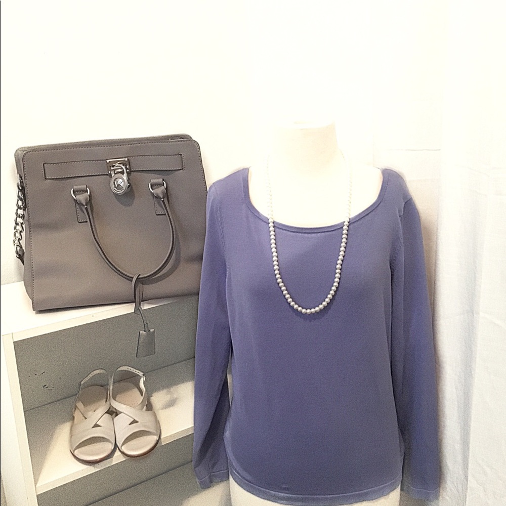 Talbots silk blend sweater